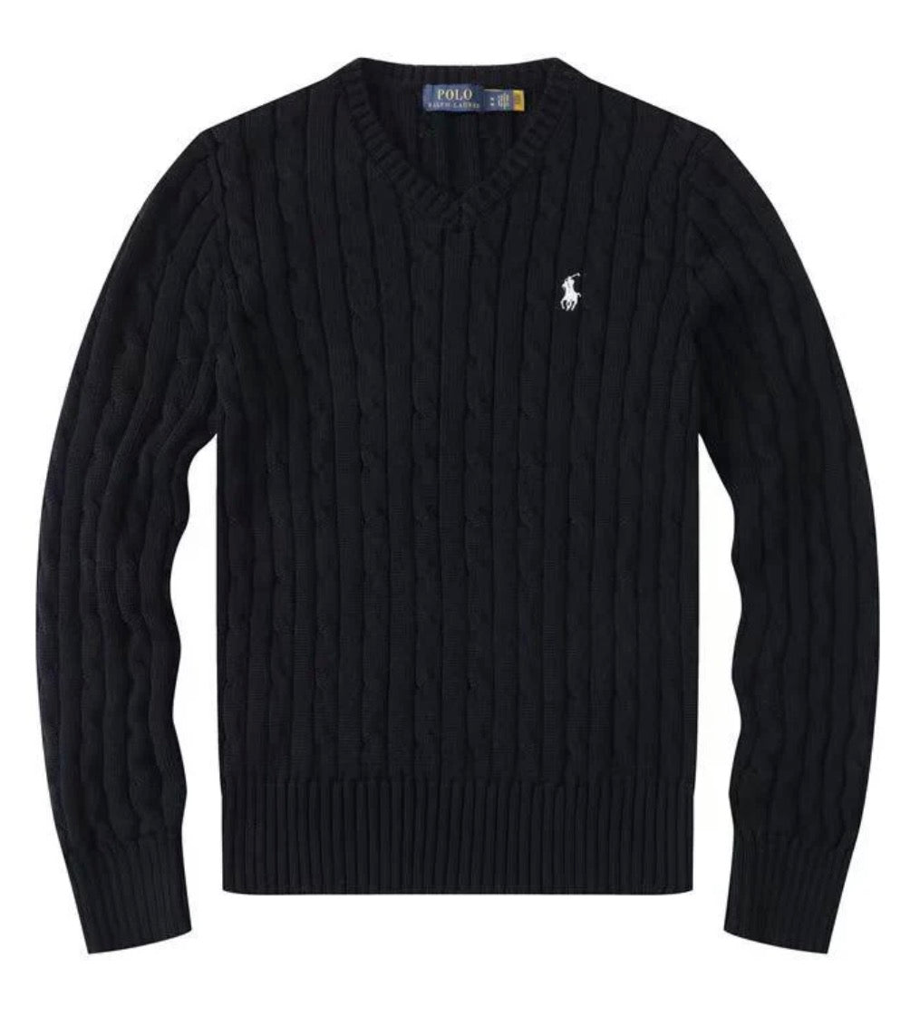 Ralph Lauren - סוודר שחור